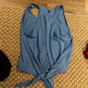 Blue five dancewear tie top